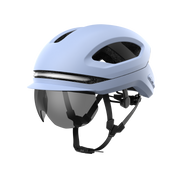 VAROLO smart helmet with sleek design, adjustable straps, and integrated tech features for enhanced safety and connectivity.