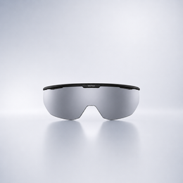 VAROLO helmet with integrated goggles, featuring a sleek design and adjustable straps for a secure fit.